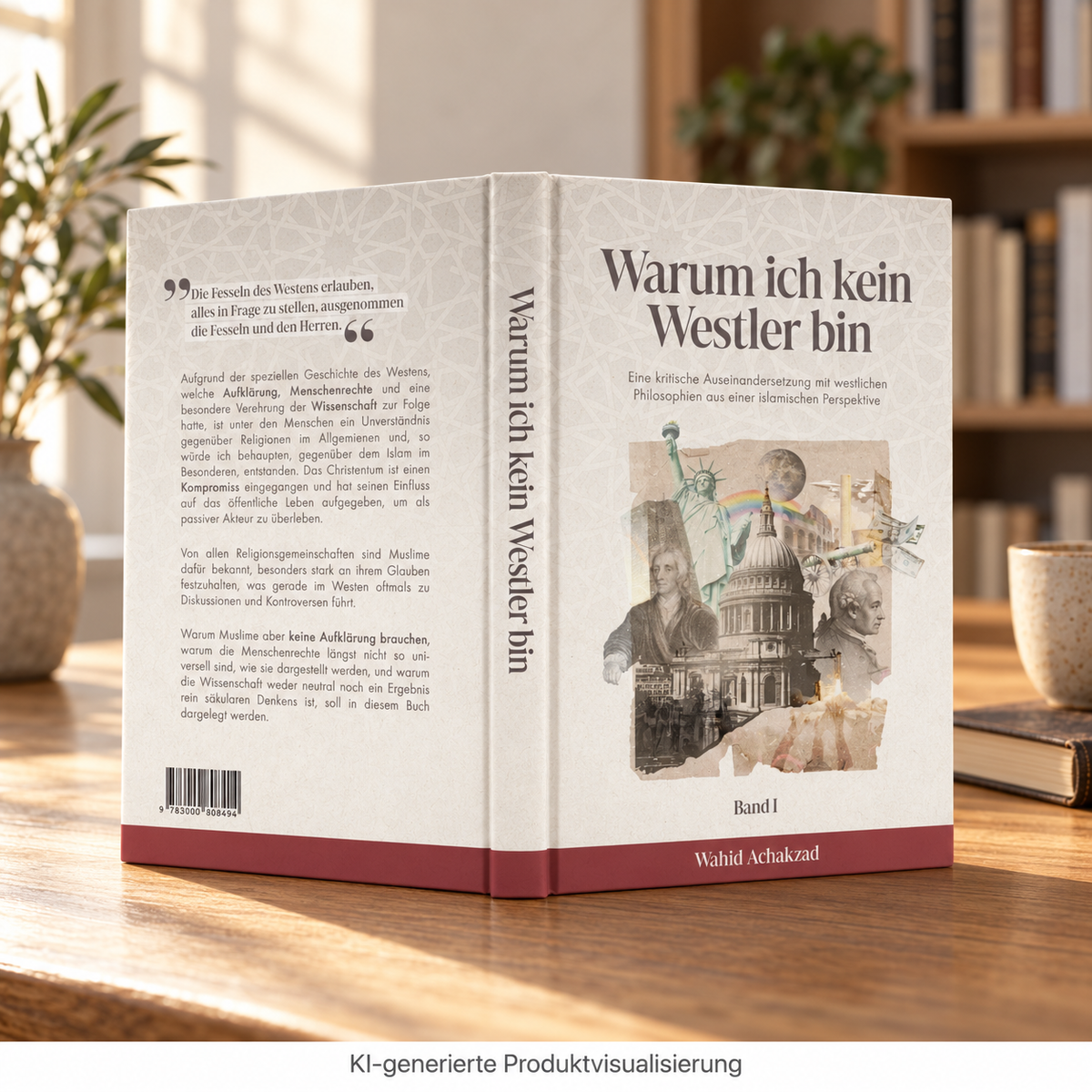 „Warum ich kein Westler bin“ von Wahid Achakzad, 224 Seiten